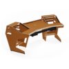 SESSIONDESK_GUSTAV_2-0_-_Studio_Workstation_with_Keyboard_Tray_60s_Brown_-_1_Front_Side