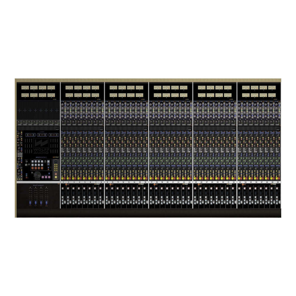 Wolff_Audio_Console_ST-40_-_40-Channel_Analog_Console_with_FX_Returns_40_Wolff_Audio_Preamps_and_40_FREQ_EQs_-_1_Top_View