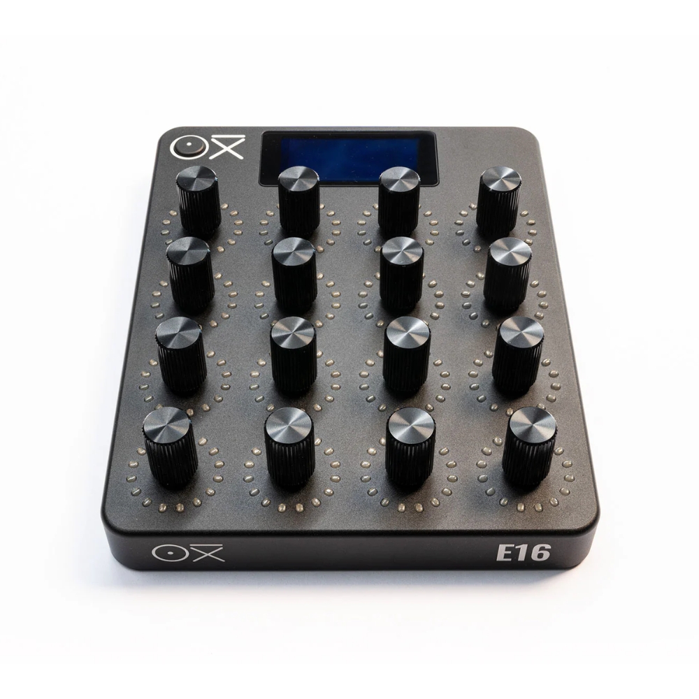 OXI_Instruments_OXI_E16_-_Portable_Rotary_MIDI_Controller_-_3_Front_and_Top