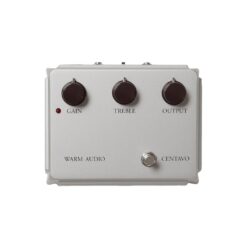 Warm_Audio_Centavo_-_Professional_Overdrive_Pedal_Silver_-_1_Front_Top