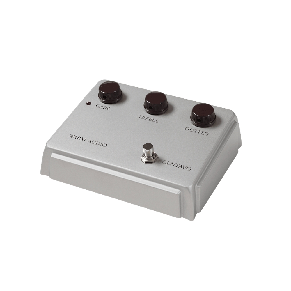 Warm_Audio_Centavo_-_Professional_Overdrive_Pedal_Silver_-_2_Front_Right_Angle
