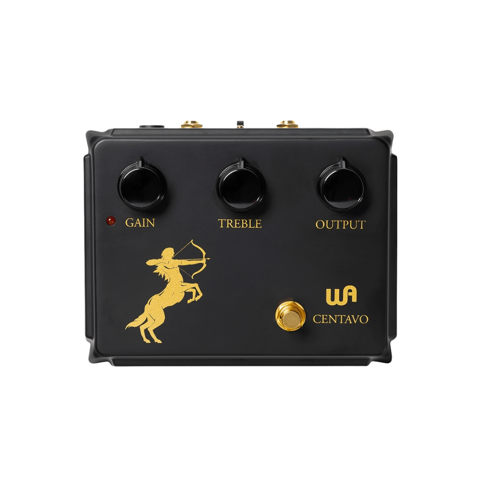 Warm_Audio_Centavo_-_Professional_Overdrive_Pedal_Black_-_1_Front_Top