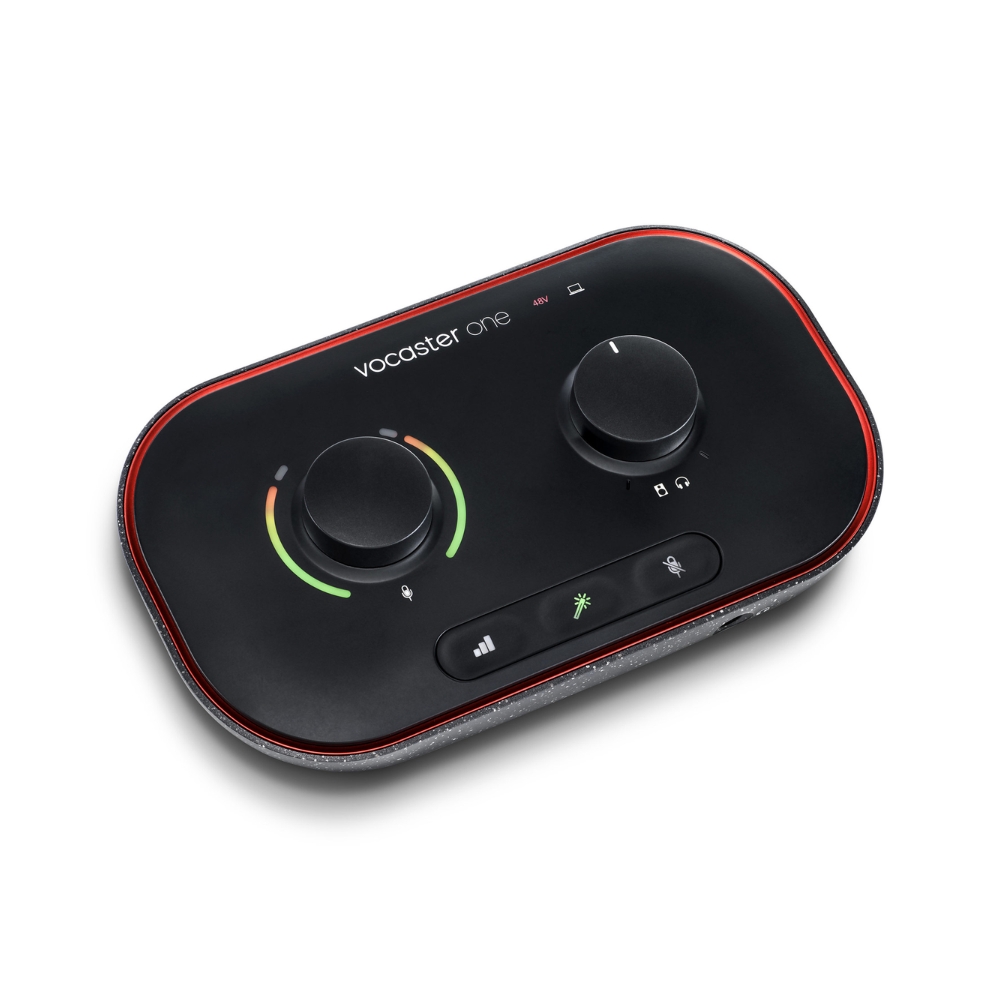 Focusrite_Vocaster_One_-_Podcasting_Audio_Interface_for_Solo_Content_Creators_-_2_-_Left_Angle