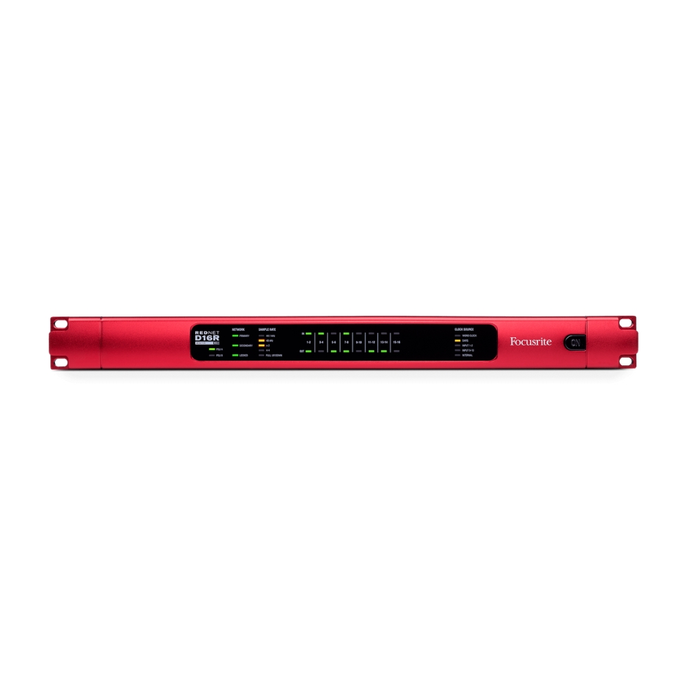 Focusrite_RedNet_D16R_MK2_-_16x16_AES3_I-O_Interface_with_Level_Control_and_Redundant_Network_and_Power_-_1_Front