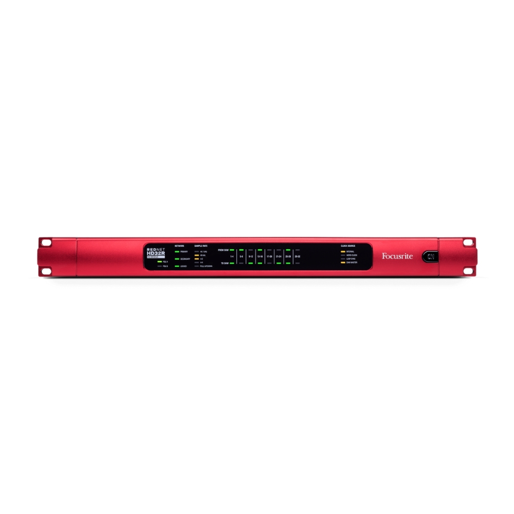 Focusrite_RedNet_HD32R_-_32x32_Pro_Tools_HD_Dante_I-O_Interface_with_Redundant_Network_and_Power_-_1_Front