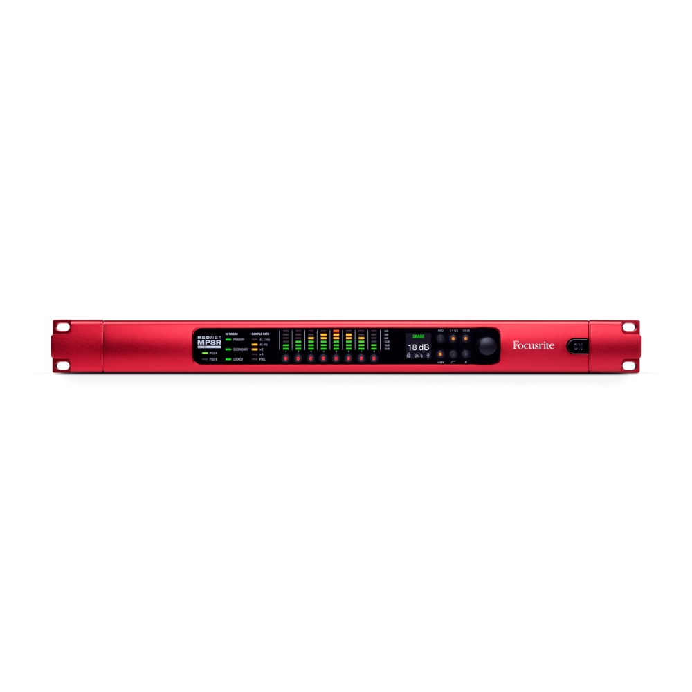 Focusrite_RedNet_MP8R_-_8-Channel_Remote-Controlled_Mic_Preamp_with_Redundant_Network_and_Dual_PSUs_-_1_Front