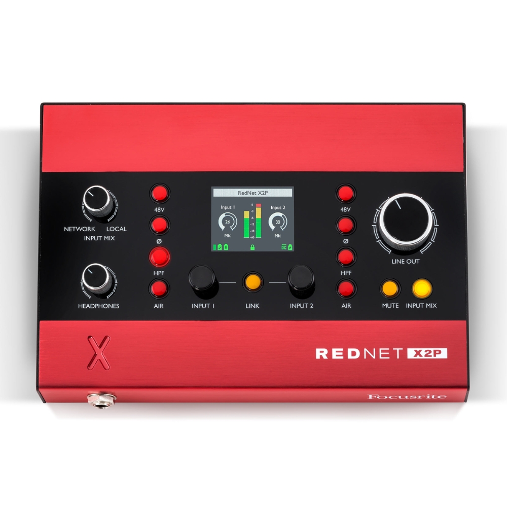 Focusrite_RedNet_X2P_-_Channel_Mic_Preamp_Headphone-Line_Out_Dante_I-O_Interface_with_PoE_-_1_Top