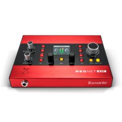Focusrite_RedNet_X2P_-_Channel_Mic_Preamp_Headphone-Line_Out_Dante_I-O_Interface_with_PoE_-_2_Front_Top