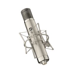 Warm_Audio_CX12_-_Large_Diaphragm_Condenser_Tube_Microphone_-_1_Hero_Front_Angle_with_Shockmount