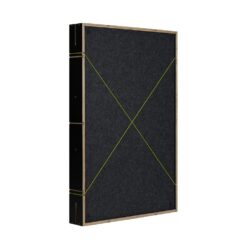 SESSIONDESK_SessionbloX_SBX_core_-_Modular_Broadband_Acoustic_Absorber_Panel_-_6_Vertical_Right_Angle_Green_Laso
