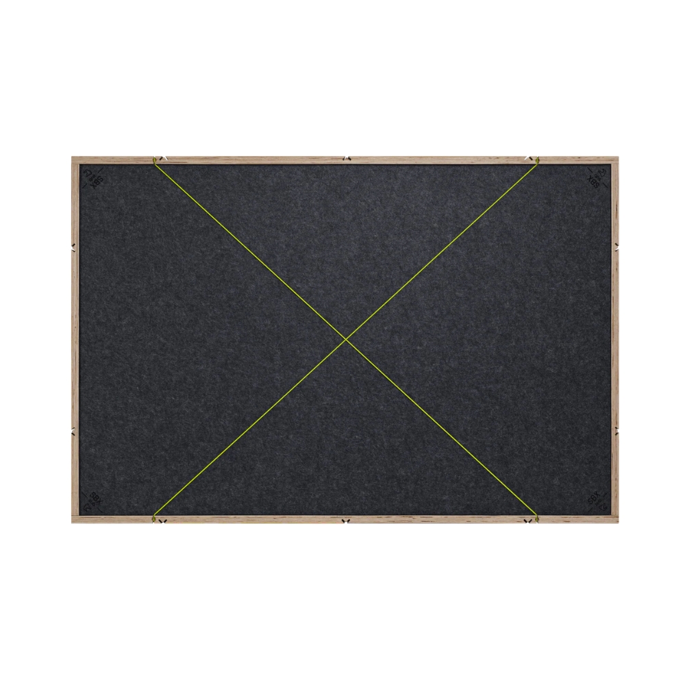 SESSIONDESK_SessionbloX_SBX_sub_-_Modular_Low-Frequency_Acoustic_Absorption_Panel_-_4_Horizontal_Front_Green_Laso