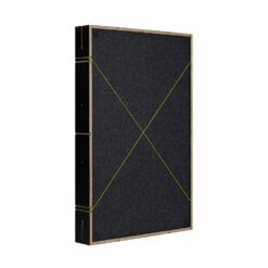 SESSIONDESK_SessionbloX_SBX_sub_-_Modular_Low-Frequency_Acoustic_Absorption_Panel_-_6_Vertical_Right_Angle_Green_Laso