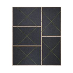 SESSIONDESK_SessionbloX_SBX_sub_-_Modular_Low-Frequency_Acoustic_Absorption_Panel_-_7_Multiple_Horizontal_and_Vertical_Front_Green_Laso