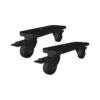 SESSIONDESK_SessionbloX_SBX_feet_and_wheels_-_Mobile_Acoustic_Panel_Base_with_Lockable_Casters_Set_of-2_-_1