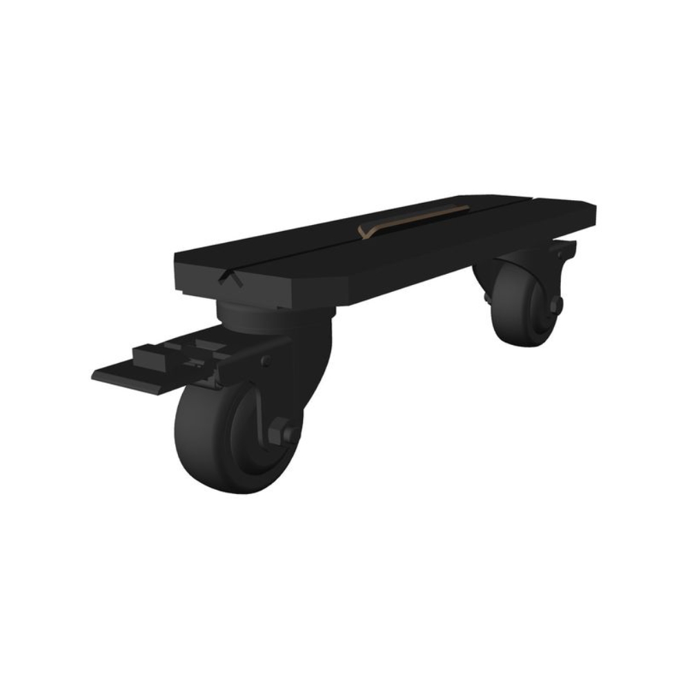 SESSIONDESK_SessionbloX_SBX_feet_and_wheels_-_Mobile_Acoustic_Panel_Base_with_Lockable_Casters_Set_of-2_-_2