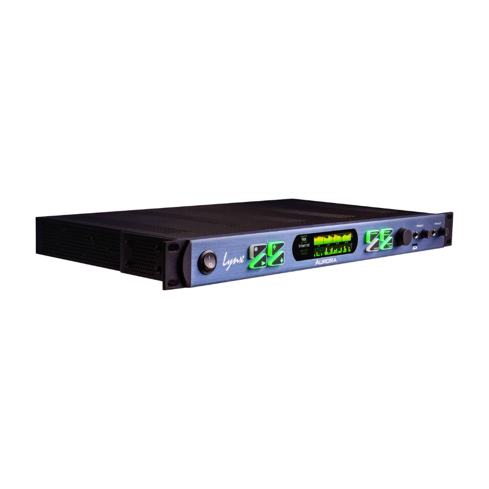 Lynx Aurora (n) 8 USB – 8x8 AD/DA Converter with USB Interface & 4 Mic Preamps (24-Bit/192kHz) - 2 (Top Front Right Angle)