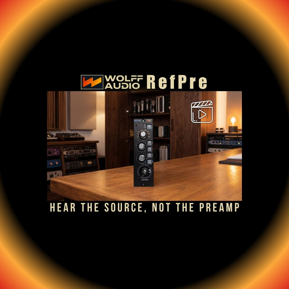 Wolff Audio RefPre - Hear the Source, Not the Preamp (Blog Article)
