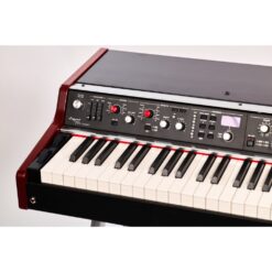Viscount_Legend_70s_MK2_Compact_Keyboard_73_-_Modular_Stage_Piano_with_73-Note_Keyboard_and_Electronic_Piano_Module_-_4_Front_Left_Side_Controls_Left_Angle_Close-Up