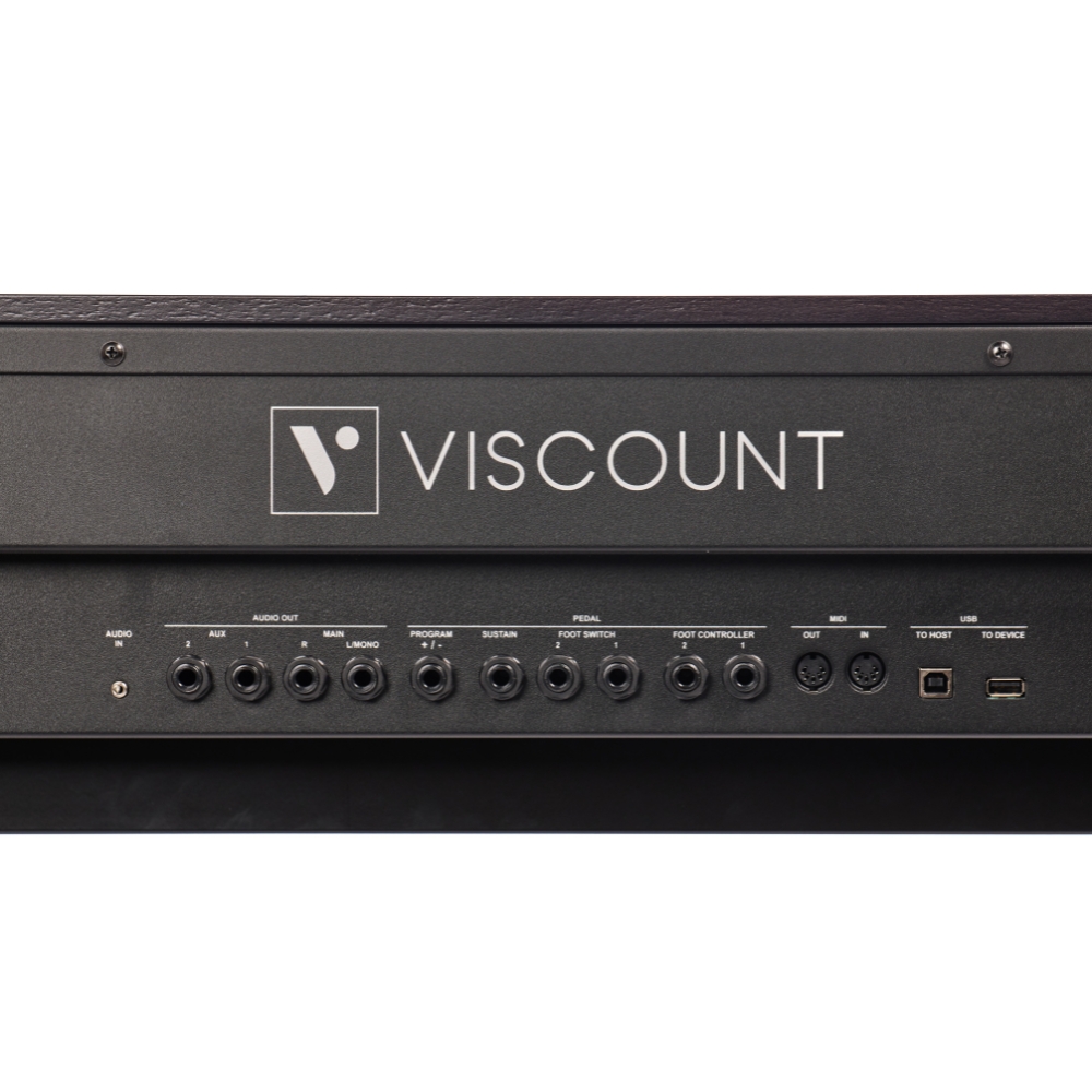 Viscount_Legend_70s_MK2_Compact_Keyboard_73_-_Modular_Stage_Piano_with_73-Note_Keyboard_and_Electronic_Piano_Module_-_6_Rear_Inputs_and_Outputs_Close-Up