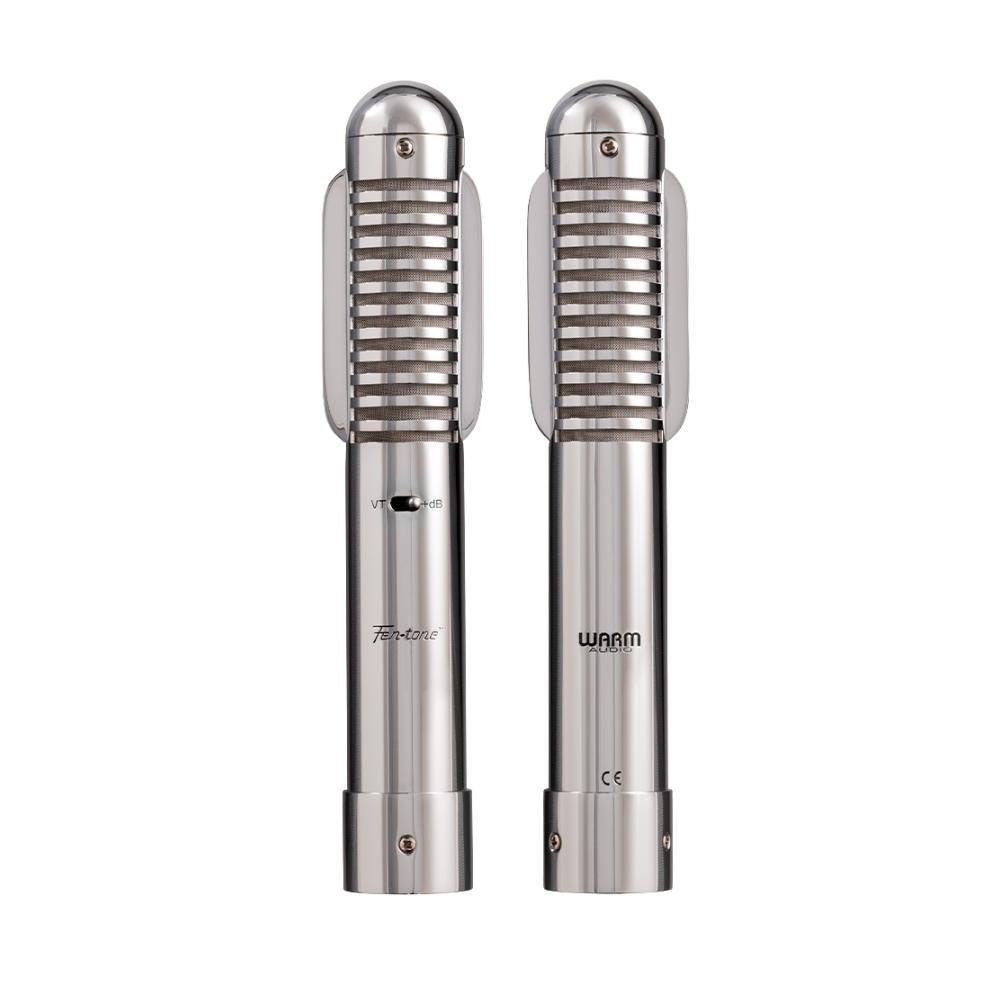 Warm_Audio_Fen-Tone_-_Instrument_Ribbon_Microphone_with_Selectable_In-Line_Preamp_Stereo_Pair_-_3_Front_and_Back