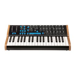GS_Music_Bree6_Keyboard_-_6-Voice_Analog_Polyphonic_Synthesizer_with_Integrated_Keybed_Black_-_1_Front