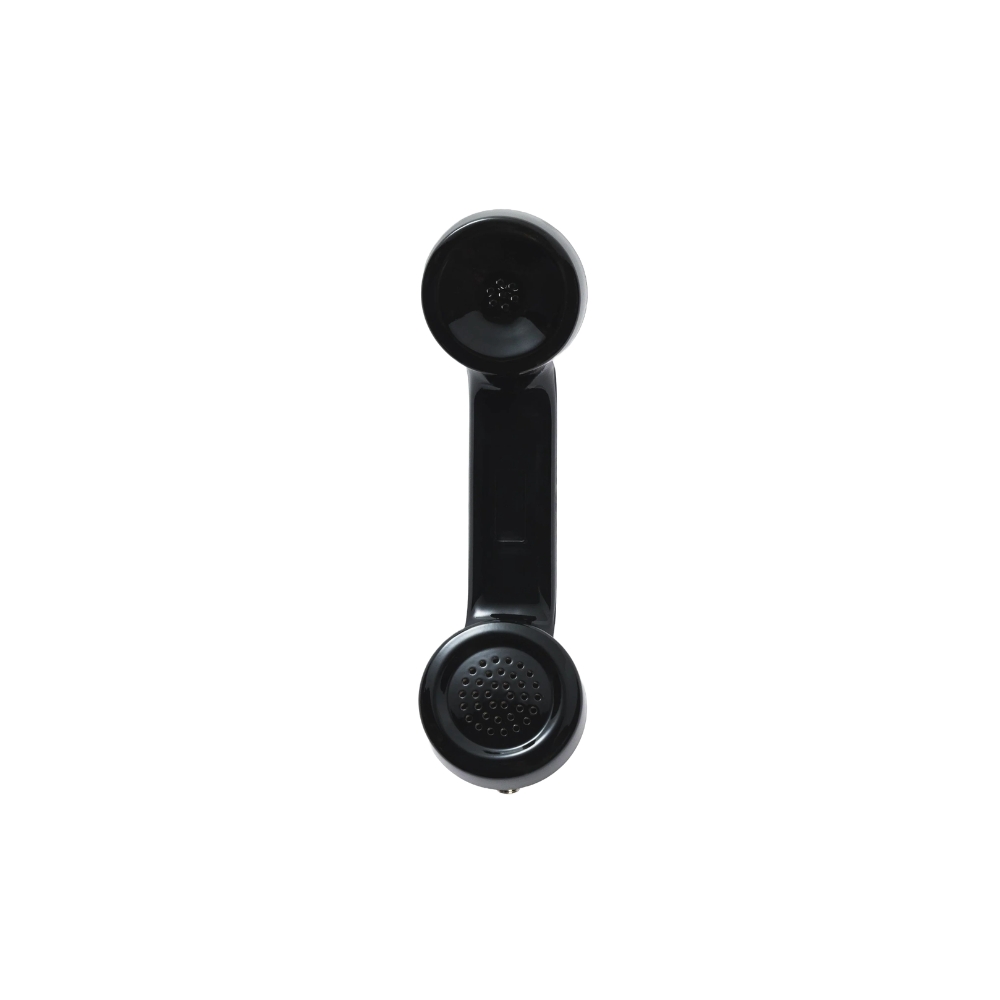 Trash Talk Audio – Old Payphone Design Mouth Mic with Filtered Midrange Character (Black) – 1/4″ Output