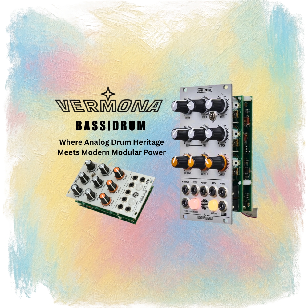 Vermona BASS_DRUM – Where Analog Drum Heritage Meets Modern Modular Power (Blog Article)