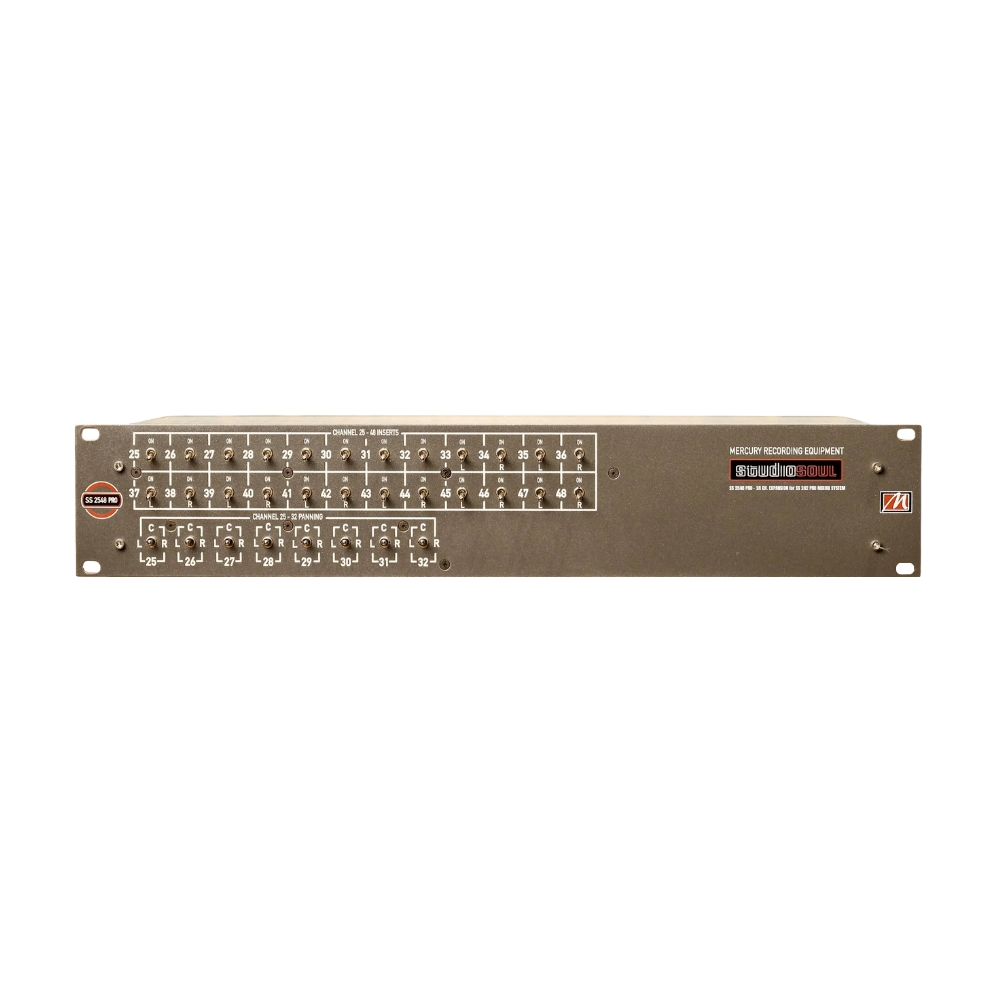 Mercury_Studio_Soul_2548_Pro_SS2548PRO_-_Fully_Balanced_Class_A_Discrete_24-Channel_Analog_Summing_Mixer_Expansion_for_48-2_Mixing_System_with_24_Transformer-Based_Inputs_-_1_Front