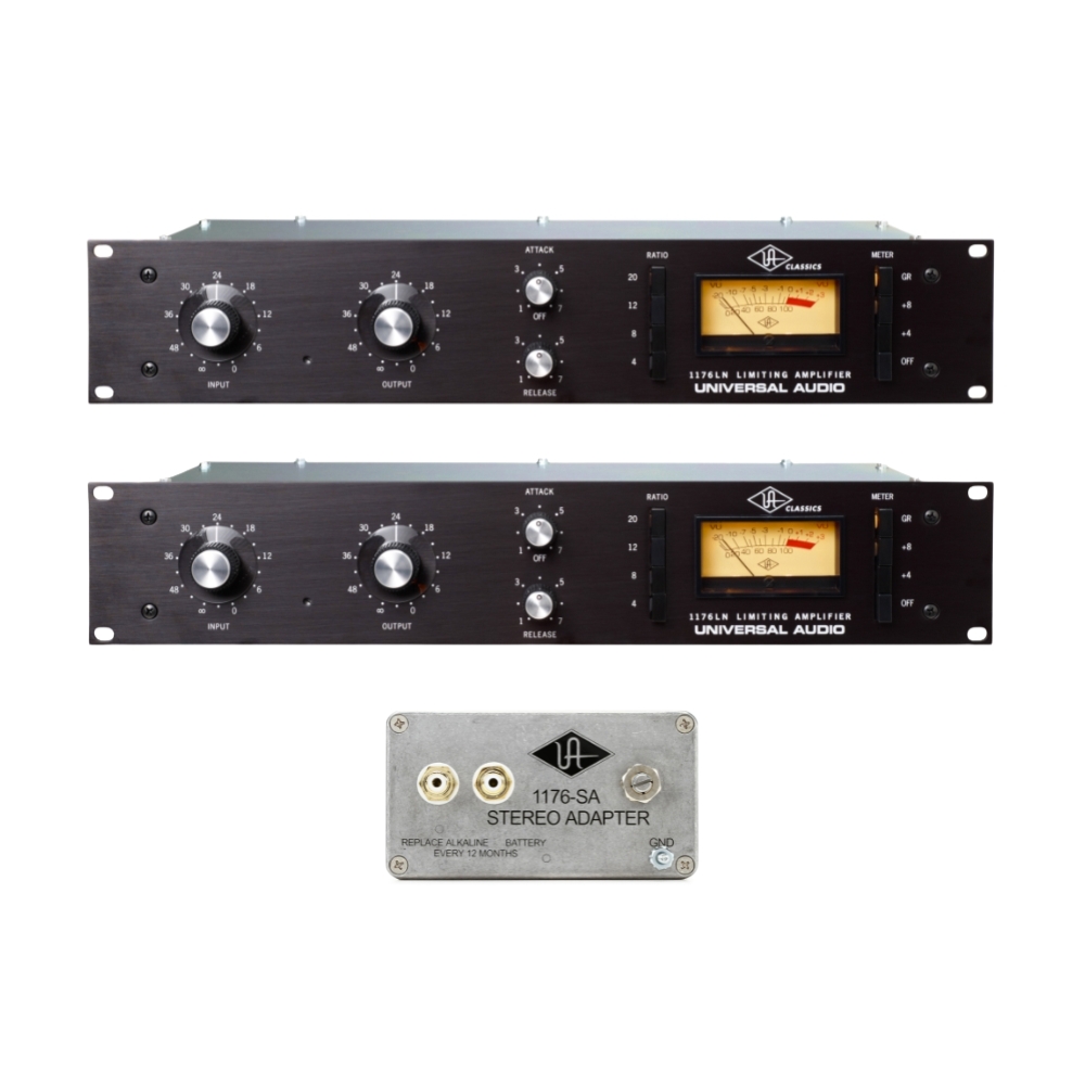 Universal_Audio_1176LN_Classic_Limiting_Amplifiers_Pair_plus_1176-SA_Stereo_Adapter_Bundle_1_-_Bundle