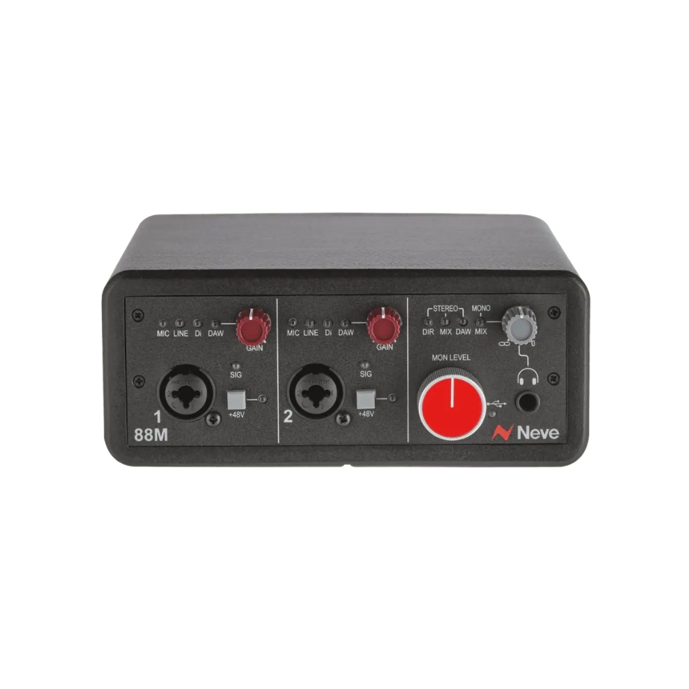 Neve_88M_REV_2_-_2-Channel_USB-C_Audio_Interface_with_2_Mic_Line_DI_Inputs_ADAT_Optical_Dual_Balanced_Inserts_-_2_Top_Front