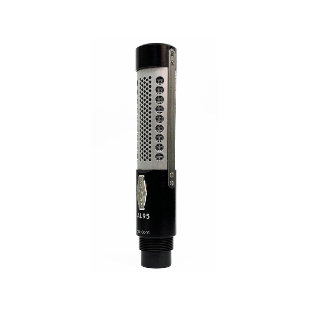 SAMAR_Audio_Design_AL95_-_Passive_Figure-8_Ribbon_Microphone_-_2_Front_Right_Side