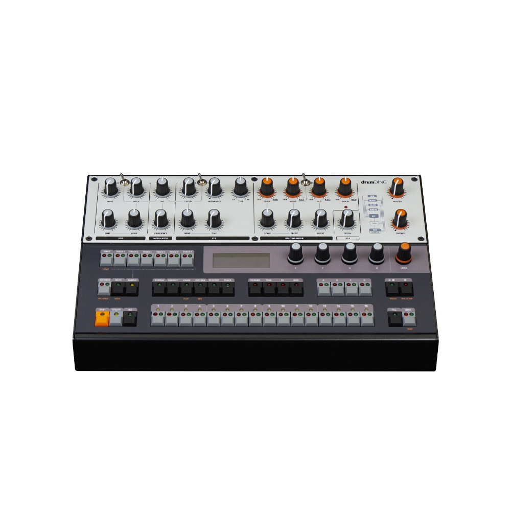 Vermona_drumDING_-_6-Track_Hybrid_Analog_Drum_Machine_and_Drum_Sampler_-_2_Top_Front
