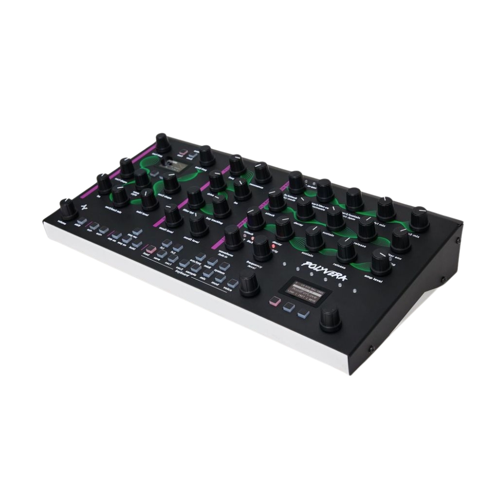 Suonobuono_Polyvera_-_6-Voice_Hybrid_Digital-Analog_Synthesizer_and_Sampler_with_Wavetable_Oscillators_Analog_Filter_and_Effects_Black_-_3_Front_Right_Side_Top_View_Left_Angle