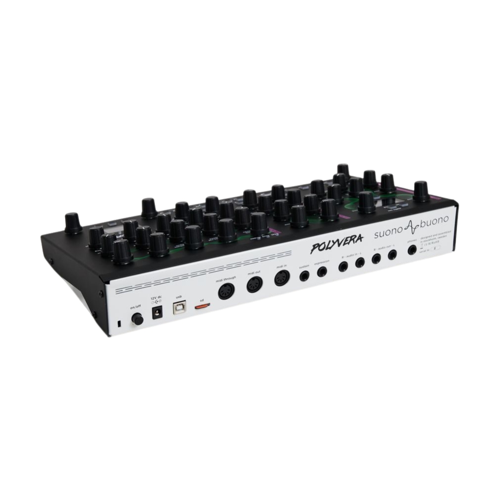 Suonobuono_Polyvera_-_6-Voice_Hybrid_Digital-Analog_Synthesizer_and_Sampler_with_Wavetable_Oscillators_Analog_Filter_and_Effects_Black_-_4_Rear_Left_Side_Top_View_Right_Angle