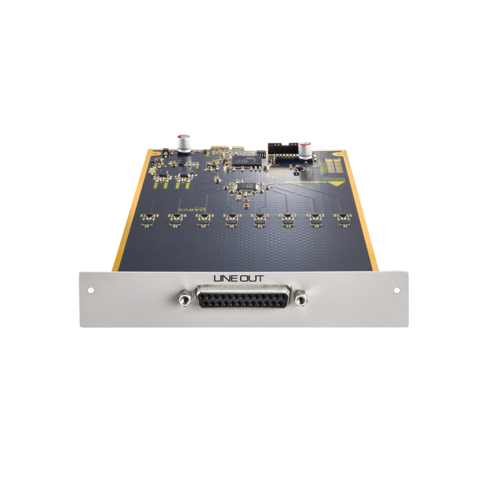 Merging_Technologies_DA8V3S_-_8-Channel_Line_DA_Card_for_HAPI_MKIII_192kHz_-_1_Front_Top_View