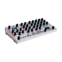 Suonobuono_Polyvera_-_6-Voice_Hybrid_Digital-Analog_Synthesizer_and_Sampler_with_Wavetable_Oscillators_Analog_Filter_and_Effects_Silver_Edition_-_3_Front_Left_Side_Top_View_Right_Angle