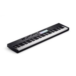 Novation_LaunchKey_88_Mk4_-_88-Note_USB_MIDI_Keyboard_Controller_-_2_Left_Side_Top_Front_View_Right_Angle