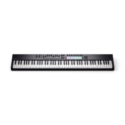 Novation_LaunchKey_88_Mk4_-_88-Note_USB_MIDI_Keyboard_Controller_-_3_Front_Elevated_Top_View
