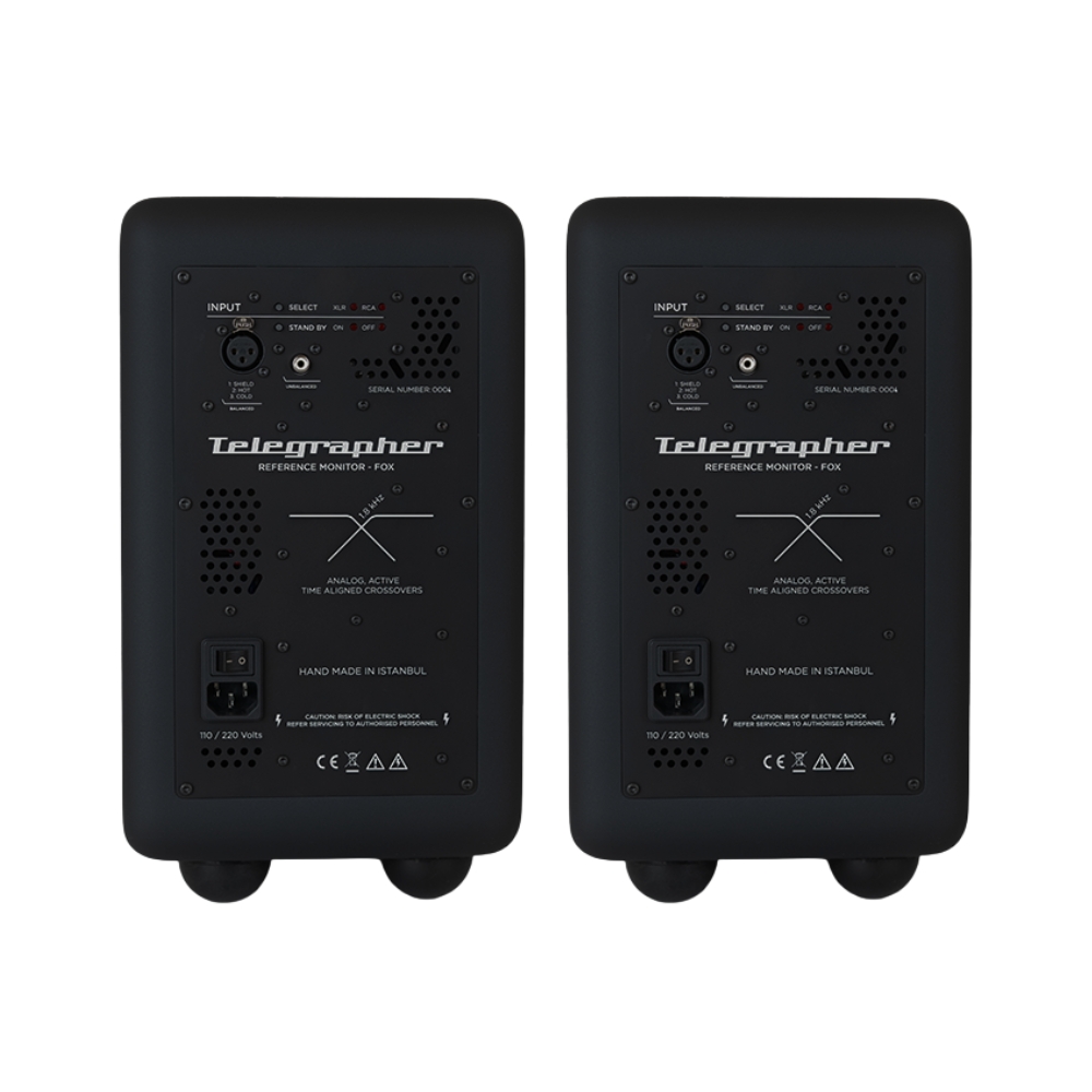 Telegrapher_FOX_-_Active_Analog_2-Way_Nearfield_Studio_Monitor_-_Crow_Black_Pair_-_3_Rear