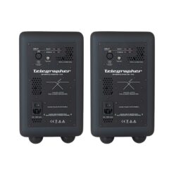 Telegrapher_FOX_-_Active_Analog_2-Way_Nearfield_Studio_Monitor_-_Telegrapher_Gray_Pair_-_3_Rear