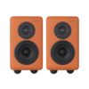 Telegrapher_FOX_-_Active_Analog_2-Way_Nearfield_Studio_Monitor_-_Jaipur_Orange_Pair_-_1_Front