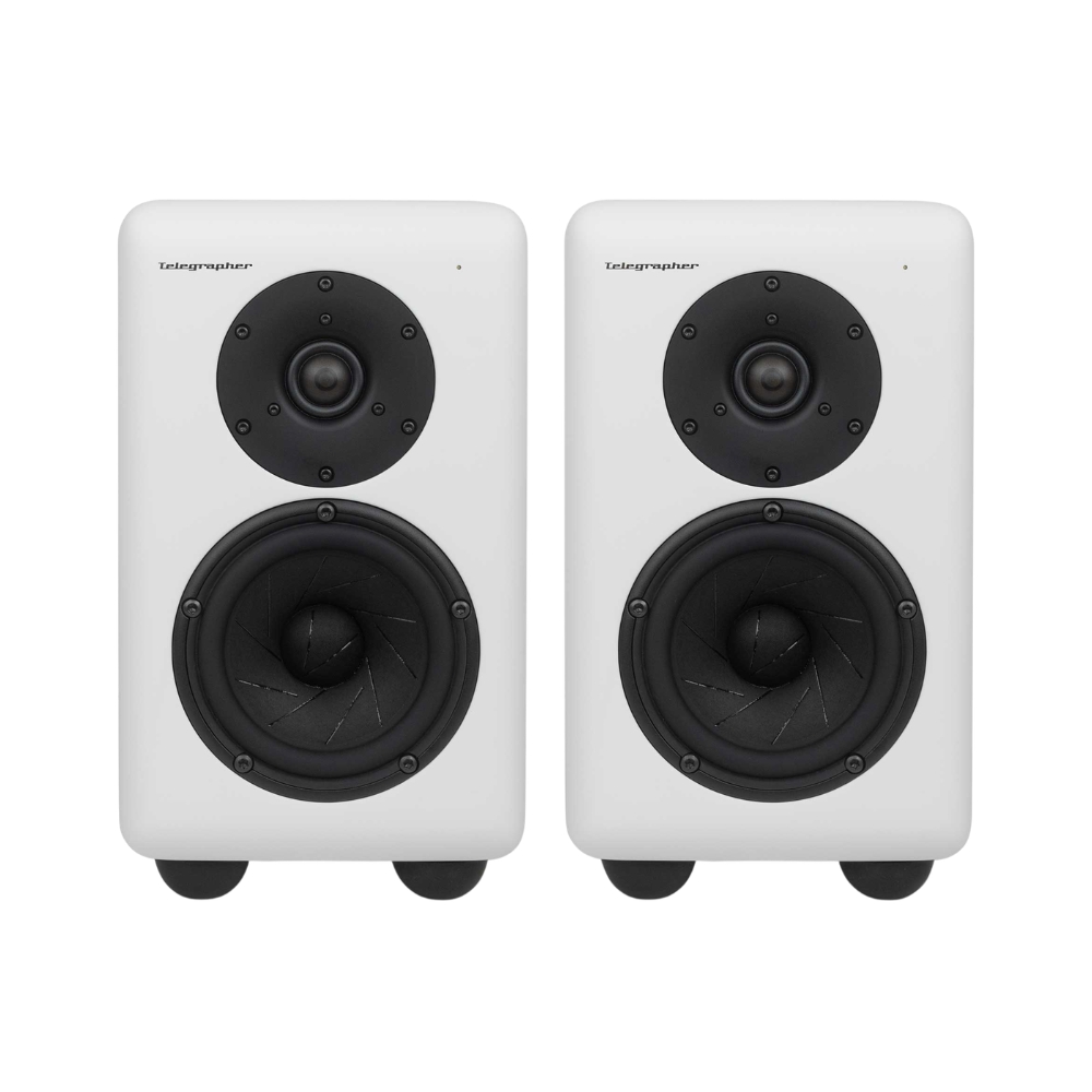 Telegrapher_FOX_-_Active_Analog_2-Way_Nearfield_Studio_Monitor_-_Trooper_White_Pair_-_1_Front