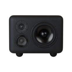 Telegrapher_GORILLA_-_Active_Analog_3-Way_Midfield_Studio_Monitor_-_Crow_Black_Pair_-_2_Front_Single