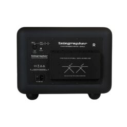 Telegrapher_GORILLA_-_Active_Analog_3-Way_Midfield_Studio_Monitor_-_Crow_Black_Pair_-_4_Rear_Single