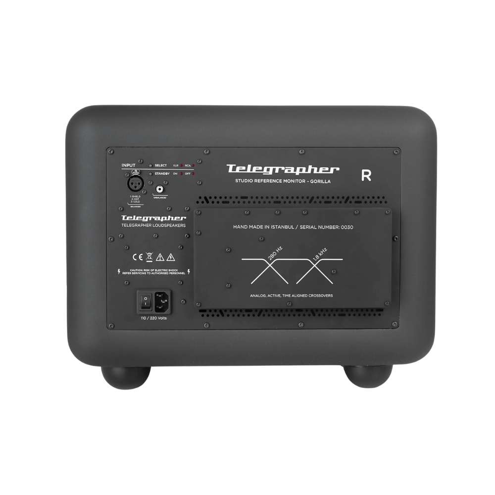 Telegrapher_GORILLA_-_Active_Analog_3-Way_Midfield_Studio_Monitor_-_Telegrapher_Gray_Pair_-_4_Rear_Single
