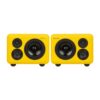 Telegrapher_GORILLA_-_Active_Analog_3-Way_Midfield_Studio_Monitor_-_Menton_Yellow_Pair_-_1_Front