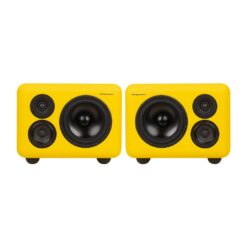 Telegrapher_GORILLA_-_Active_Analog_3-Way_Midfield_Studio_Monitor_-_Menton_Yellow_Pair_-_1_Front