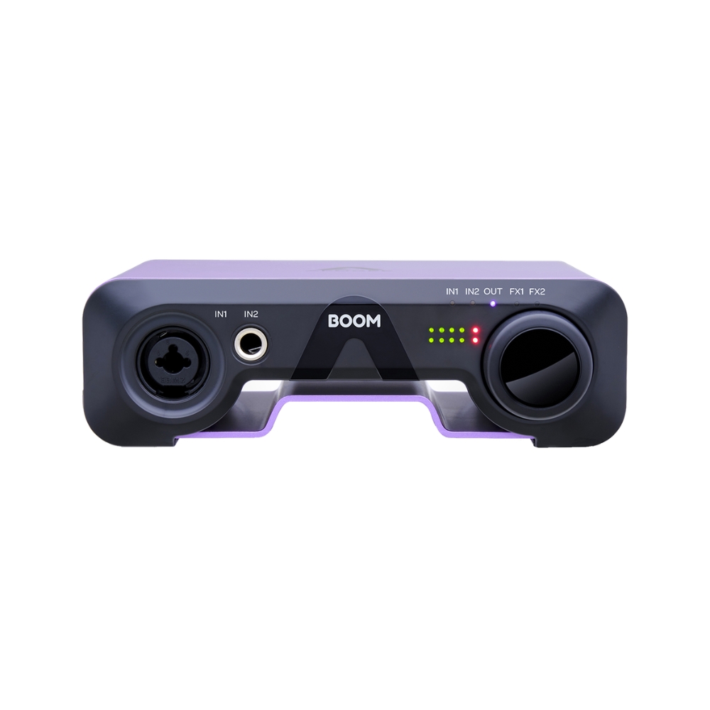 Apogee_Electronics_BOOM_-_2_In_x_2_Out_USB-C_Audio_Interface_with_DSP_-_1_Front