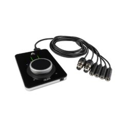 Apogee_Electronics_Duet_3_-_2_In_x_4_Out_USB-C_Audio_Interface_with_DSP_Breakout_Cable_and_Carrying_Case_-_3_Front_Left_Side_Right_Angle_and_Breakout_Cable