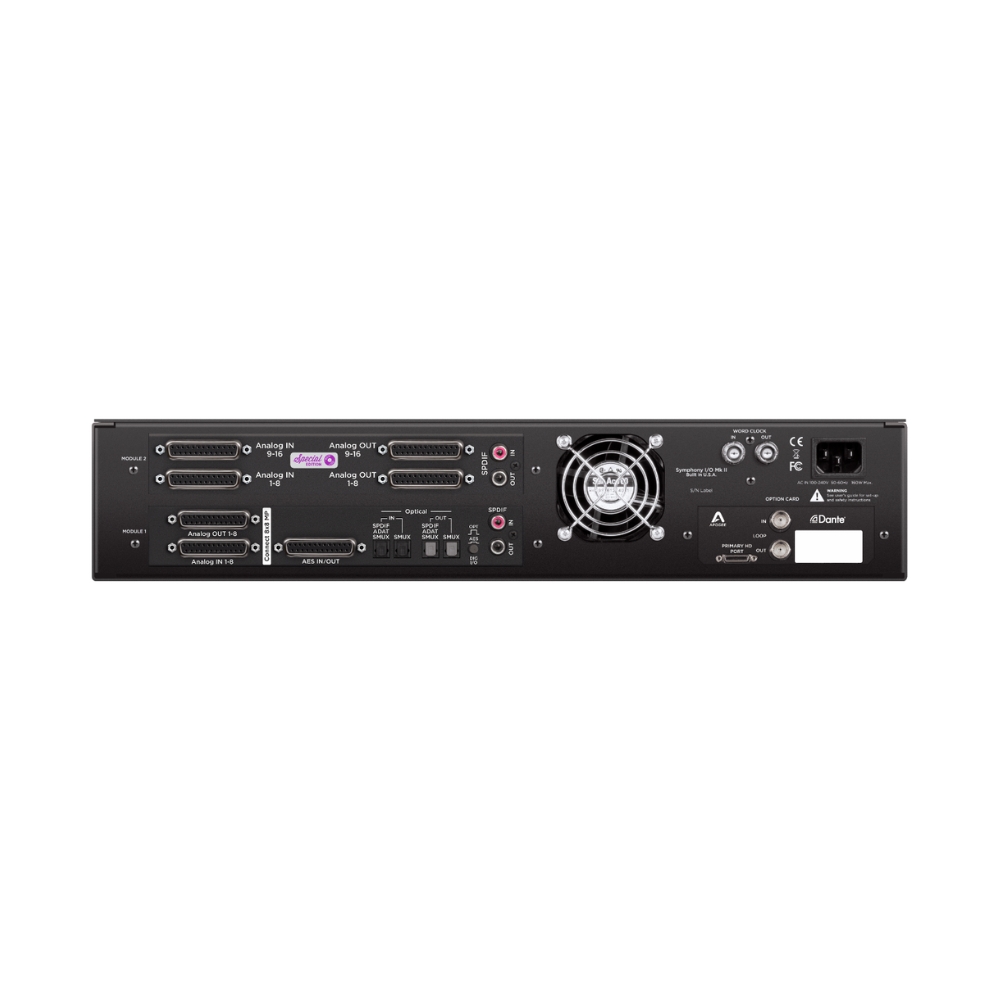 Apogee_Symphony_Mk_II_8x8_16x16_PTHD_Plus_-_8_Mic-Line_In_x_16_Line_In_x_24_Line_Out_Pro_Tools_HD_Audio_Interface_6_x_DB25_AES_SPDIF-ADAT-SMUX_Optical_and_2_x_SPDIF_Coax_Atmos_-_3_Rear